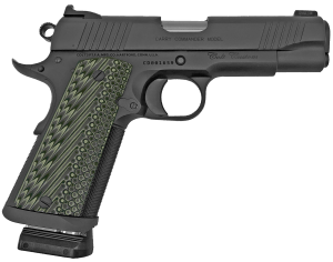 Colt Mfg O4042CS Limited 1911 Custom  Carry 9mm Luger 7+1 4.25" Black National Match Barrel  Decobond Smoke Gray Serrated Steel Slide & Frame w/Beavertail  Gray G10 Grip  Ambidextrous