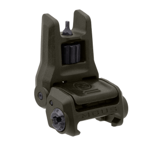 Magpul MAG1166ODG MBUS 3 Sight Front  Olive Drab Green Flip Up AR-10/AR-15/M4/M16/M110/SR-25