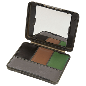 Vanish 6115 Compact Face Paint Black Brown Green and Gray