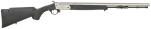 Traditions R72110840 Buckstalker XT 50 Cal 209 Primer 24 Stainless Cerakote Black Synthetic Stock"
