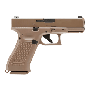 Umarex Glock Air Guns 2255212 G19X BB Gun Pistol CO2 177 BB  18+1  Coyote Polymer Grips