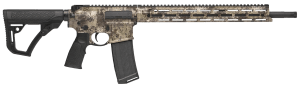 Daniel Defense 0212881702047 DDM4 Hunter 5.56x45mm NATO 18" 32+1 Black Hard Coat Anodized Black Mil-Spec 6 Position Stock Black Polymer Grip Ambidextrous Hand
