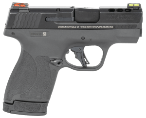 Smith & Wesson 13255 M&P Performance Center Shield Plus EDC Kit Micro-Compact 9mm Luger 10+1/13+1  3.10" Black Armornite Ported Stainless Steel Barrel & Ported/Serrated Stainless Steel Slide  Matte Black Polymer Frame  Knife & Flashlight