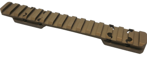 Talley PLMHC735 Picatinny Rail  Burnt Bronze Fits Browning X-Bolt Hells Canyon  Long Action 20 MOA