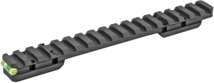 Talley PLM735ACI Browning X-Bolt 20 MOA Picatinny Rail with Anti-Cant Indicator Black Anodized Long Action