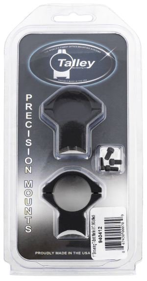 Talley 940412 Browning T-Bolt Scope Mount/Ring Combo Black Anodized 1" Medium 0 MOA