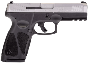 Taurus 1G3B94915 G3  Full Size Frame 9mm Luger 15+1 4" Matte Stainless Steel Barrel  Matte Serrated Stainless Steel Slide  Black Polymer Frame w/Picatinny Rail  Polymer Grip  Right Hand