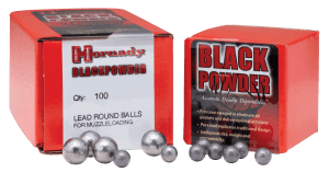 Hornady 6070 Black Powder Lead Balls 44 Cal .454 100rd Box