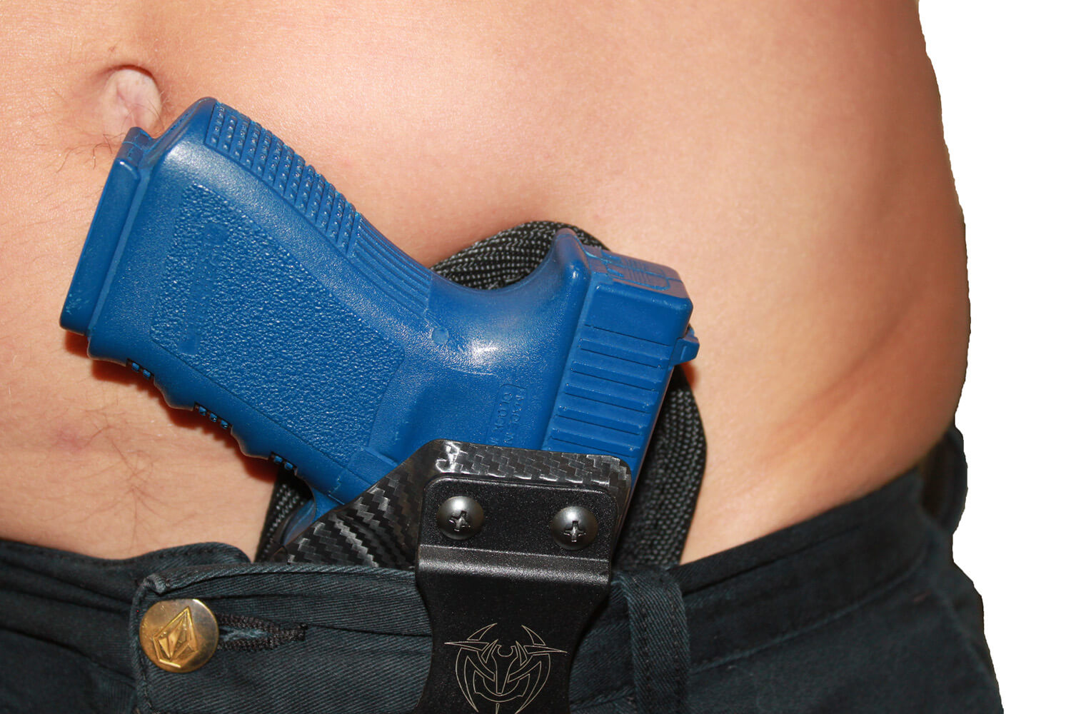 Sticky Holsters COMFORTPADSM Comfort Pad Holster Cushion IWB Size Small Black Foam Hook & Loop Ambidextrous - Image 3