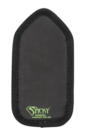Sticky Holsters COMFORTPADMD Comfort Pad Holster Cushion IWB Size Medium Black Foam Hook & Loop Ambidextrous