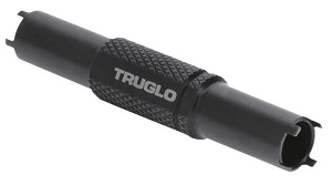 TruGlo TGTG971B Front Sight Tool made of Steel with Black Finish & 5 Prong Design for AR-15  M16