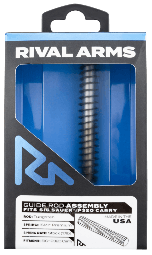 Rival Arms RARA50S301T Guide Rod Assembly Guide Rod Assembly Tungsten for Sig P320 Carry
