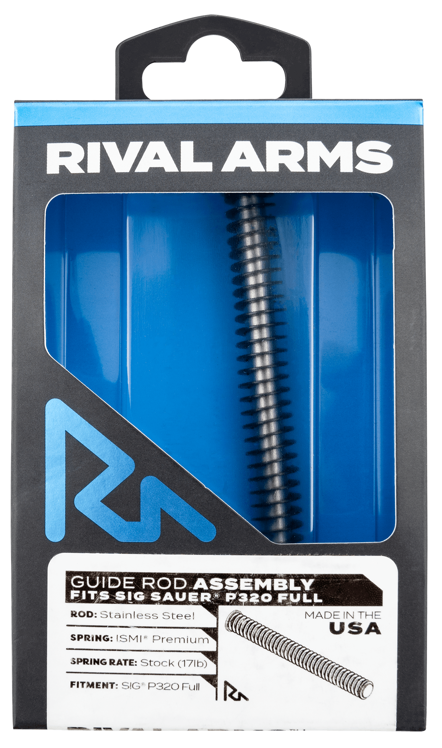 Rival Arms RARA50S201S Guide Rod Assembly Guide Rod Assembly Stainless Steel for Sig P320 Full Size