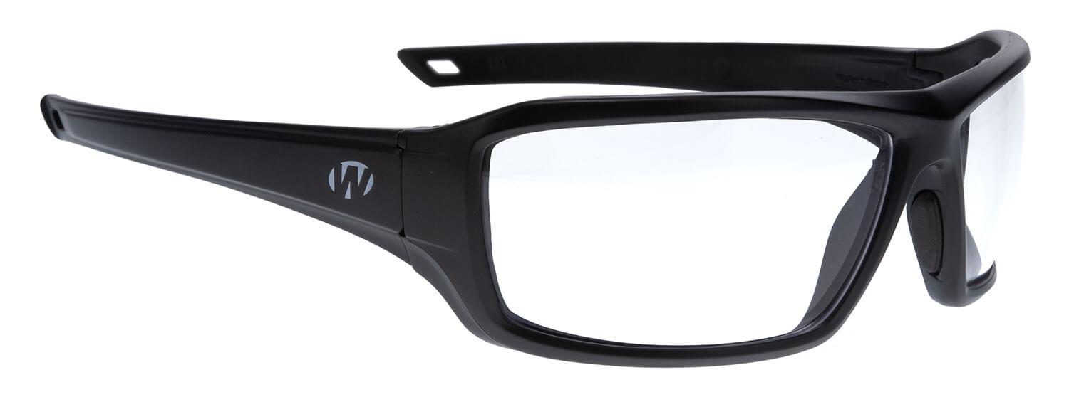 Walker's GWPIKNFF2CLR Ballistic Eyewear IKON Forge Adult Clear Lens Matte Black Frame - Image 2