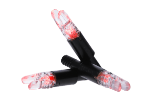 NAP NAPILLNXRD3PK Thunderglo Illuminated Nock Crossbow Red Half Moon/ 3 Pack