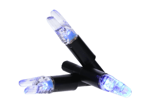 NAP NAPILLNBL6PK Thunderglo Illuminated Nock Blue 6 Pack