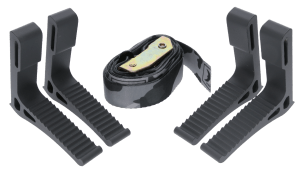 Hawk HWKSTP4PK Monkey Bar Steps Black Aluminum 4 Pack