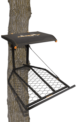 Muddy MUDMFP1200 Boss XL Hang-On Stand Black Flex-Tek/Steel 25" W x 34" D