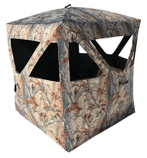 Muddy MUDGB250 Ground Blind 3-Person Cervidae Camo 72" x 72" x 66"