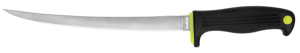 Kershaw 1259X Clearwater 9" Fixed Fillet Plain Satin 420J2 SS Blade Black Co-polymer Handle Includes Sheath