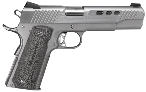 Diamondback DB1911SS 1911 Limited Edition 45 ACP 8+1 5" Stainless Match Grade Barrel  Ported/Serrated w/Engraving Stainless Steel Slide & Frame w/Beavertail  Black G10 Grip  Ambidextrous