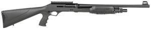 SDS Imports DSF12 Duo-Sys Force Full Size Frame 12 Gauge Pump/Semi-Auto Hybrid 3" 5+1 19" Black Steel Barrel Black Picatinny Rail Steel Receiver Black Fixed w/Pistol Grip Synthetic Stock Black Polymer Grip
