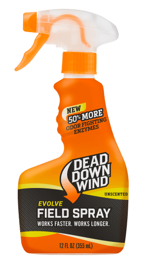 Dead Down Wind 131218 Evolve Field Spray  Odor Eliminator Unscented Scent 12 oz Trigger Spray