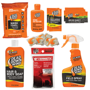 Dead Down Wind 208118 Super Slam Premium Kit Odor Eliminator Unscented Scent 25 Piece