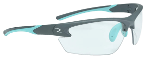 Radians WS2310CS Ladies Range Eyewear Women Clear Lens Gray with Aqua Accents Frame