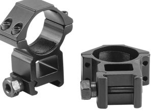 Riton Optics X1H Scope Rings  Matte Black 1" High