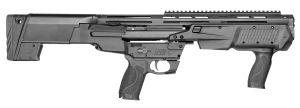 Smith & Wesson 12490 M&P Bullpup 12 Gauge Pump 3" 7+1 (2.75") 19" Black Oxide Smooth Bore/Threaded Barrel Matte Black Receiver Black Fixed Bullpup Stock Black w/Interchangeable Backstrap Grip