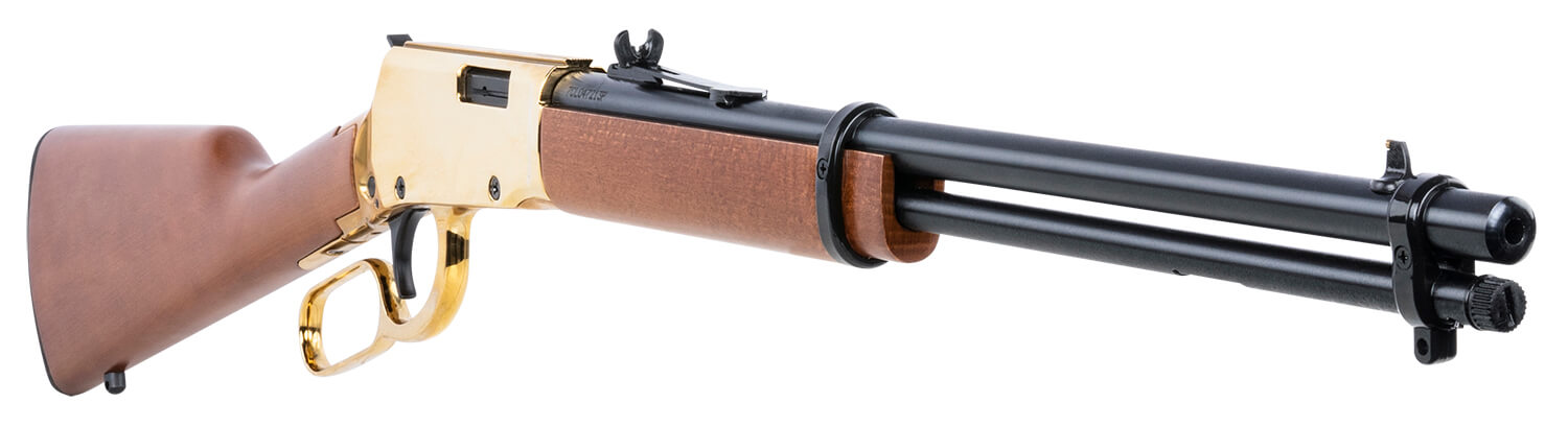 Rossi RL22181WDGLD1 Rio Bravo 22 LR 15+1 18" Polished Black Barrel Gold Metal Rec Hardwood Furniture - Image 3