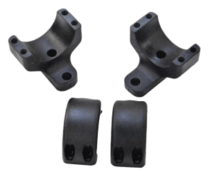 DNZ 703TXH2 Game Reaper 2 Scope Mount/Ring Combo Matte Black 30mm Howa