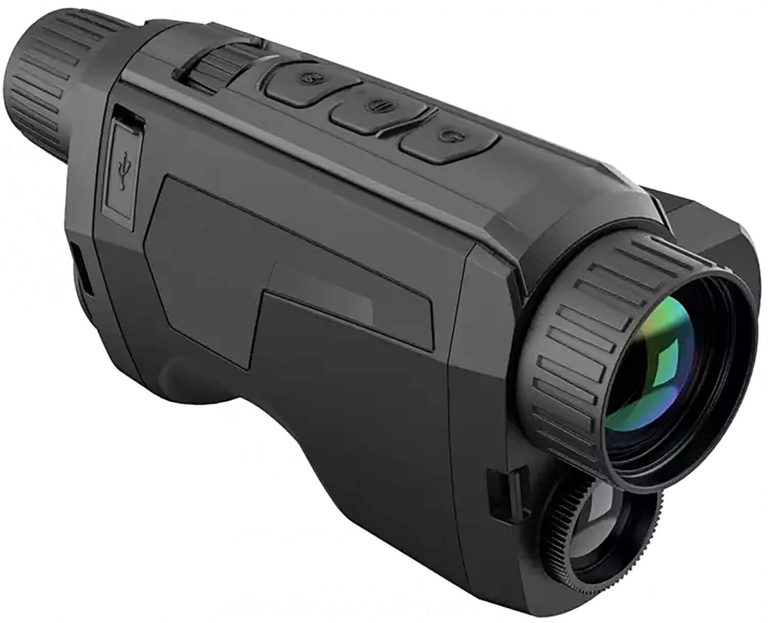 AGM Global Vision 3142451305FM31 Fuzion LRF TM35-384 Thermal Monocular Black 3.5-28x 35mm 384x288 50Hz Resolution 1x/2x/4x/8x Zoom Features Rangefinder - Image 2