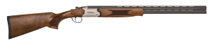 Mossberg 75475 Silver Reserve  20 Gauge 3" 2rd 26" Matte Blued Vent Rib Barrel  Logo Engraved  Satin Silver Receiver  Shell Extractors  Chrome-Lined Barrels & Chamber  Dual Locking Lugs  Tang Mounted Safety/Barrel Selector  Satin Black Walnut Stock
