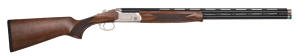 Mossberg 75480 Gold Reserve  410 Gauge 3" 2rd 26" Polished Blued Barrel  Scroll Engraved Polished Silver Receiver w/Gold Inlay  Chrome-Lined Chamber/Bore  Shell Ejector  Grade A Black Walnut Stock  Dual Locking Lugs  Tang Mounted Safety & Barrel Selector