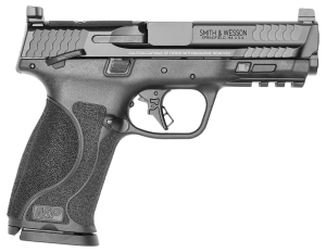 Smith & Wesson 13567 M&P M2.0 Full Size Frame 9mm Luger 17+1  4.25" Black Stainless Steel Barrel & Optic Ready/Serrated Slide  Matte Black Polymer Frame w/Picatinny Rail  Thumb Safety