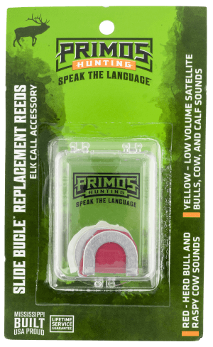 Primos PS932MC Slide Bugle Replacement Diaphragm Red/Yellow 2 Per Pkg