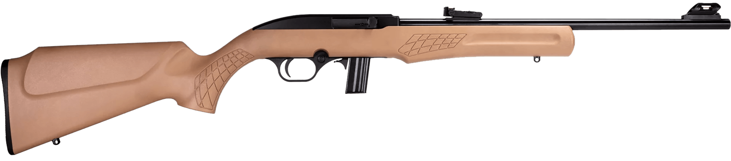Rossi RS22L1811TN RS22 Full Size 22 LR 10+1 18" Matte Black Matte Black Steel Receiver Tan Monte Carlo Stock Right Hand