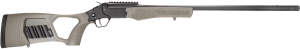 Rossi SSP20TKY Tuffy Turkey 20 Gauge 1rd 26" Alloy Steel Barrel & Receiver w/Matte Black Finish Synthetic OD Green Fixed Thumbhole Stock w/Shell Holder Ambidextrous (Youth)
