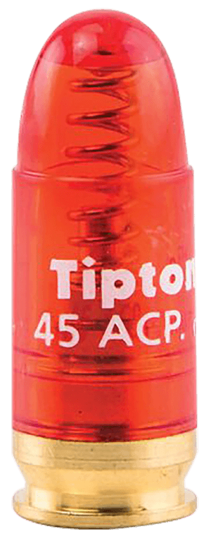 Tipton 146331 Snap Caps Pistol 45 ACP Brass/Plastic 5 pk