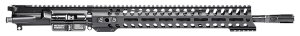 Patriot Ordnance Factory  Minuteman Complete Upper 5.56x45mm NATO 16.50" Black Nitride Barrel Aluminum Black Anodized Receiver 14.50" M-LOK Handguard Lo Pro DI Gas Block (Mid Length)