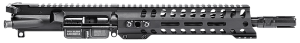 Patriot Ordnance Factory  Minuteman Complete Upper 5.56x45mm NATO 10.50" Black Nitride Barrel Aluminum Black Anodized Receiver 9" M-LOK Handguard Lo Pro DI Gas Block (Mid Length)