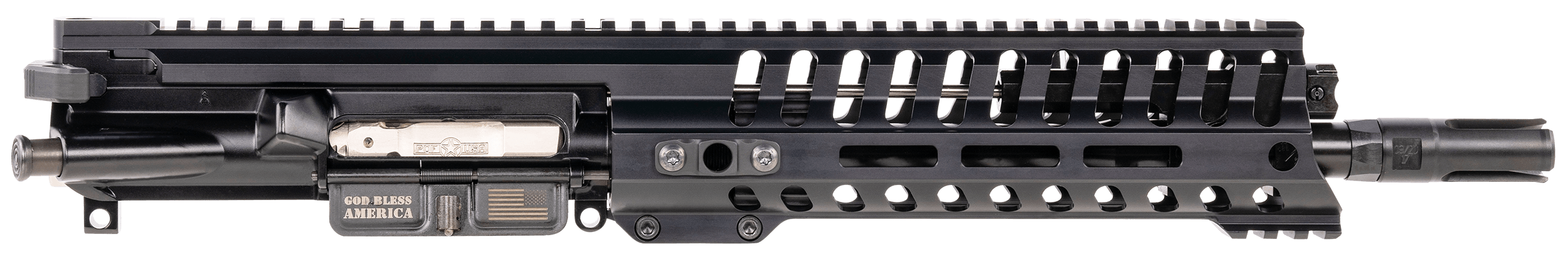 Patriot Ordnance Factory 01269 P415 Complete Upper (Piston Driven) 5.56x45mm NATO 10.50" Black Nitride Barrel Aluminum Black Anodized Receiver 9" M-LOK Handguard