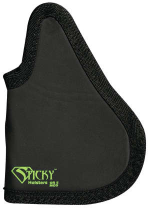 Sticky Holsters OR5MOD OR-5 Modified Black Cordura/Foam  Compatible w/Sig P365  Springfield Hellcat  Glock 42  Springfield XDS Ambidextrous