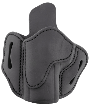 1791 Gunleather ORBH24SSBLL BH2.4S Optic Ready OWB Size 2.4S Stealth Black Leather Belt Slide Fits FN 509/HK VP9SK Left Hand