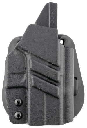 1791 Gunleather TACPDHOWBG43XMOSBLKR Tactical Kydex  OWB Black Kydex Paddle Compatible w/Glock 43/43X/43X MOS Right Hand
