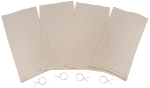 Allen 6596 Colorado Deluxe Deer Quarter Game Bags Natural Poly Cotton Blend 4 Bags