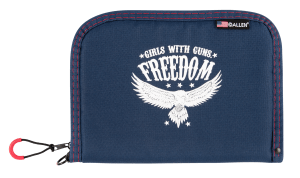 Girls With Guns 9071 Freedom  Navy w/White Letters & Picture Polyester Holds Handgun