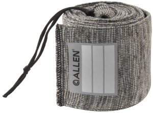 Allen 13167 Stretch Knit Gun Sock Gray Silicone-Treated Knit w/Custom ID Labeling Holds Rifles with Scope or Shotguns 52 L x 3.75" W Interior Dimensions"